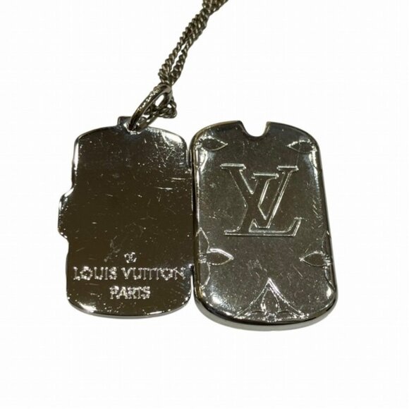 LOUIS VUITTON Brown Monogram Necklace - Picture 7 of 9